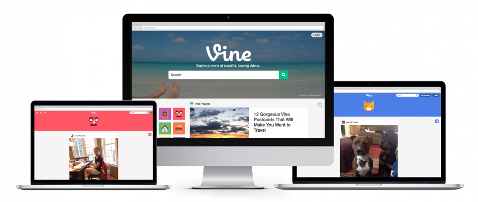 Nouveau des version Web de Vine Nouveau des version Web de Vine